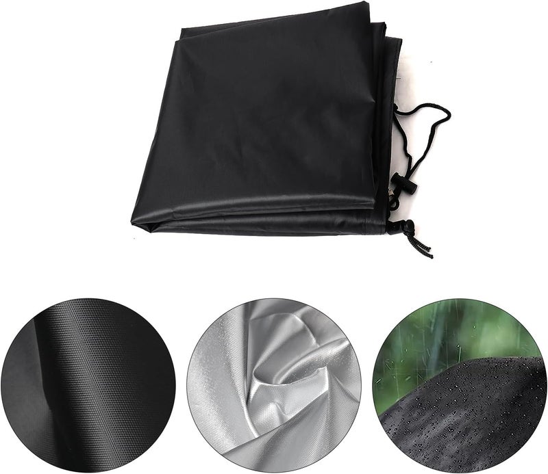 SUNSURE - Valid Brand Dustproof Telescope Cover 39x29in Protective Waterproof Telescope Cover with Adjustable Drawstring for indoor or Outdoor Use (Black-39x29in) - Image 5